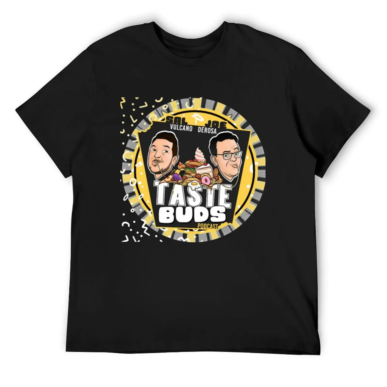 Taste Buds Podcast T-Shirt sweat new edition T-shirts for men cotton