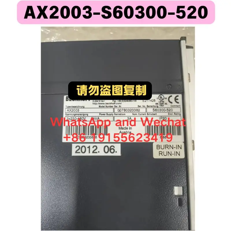 AX2003-S60300-520 Used Driver Functional Test OK Quick Delivery for Electronics
