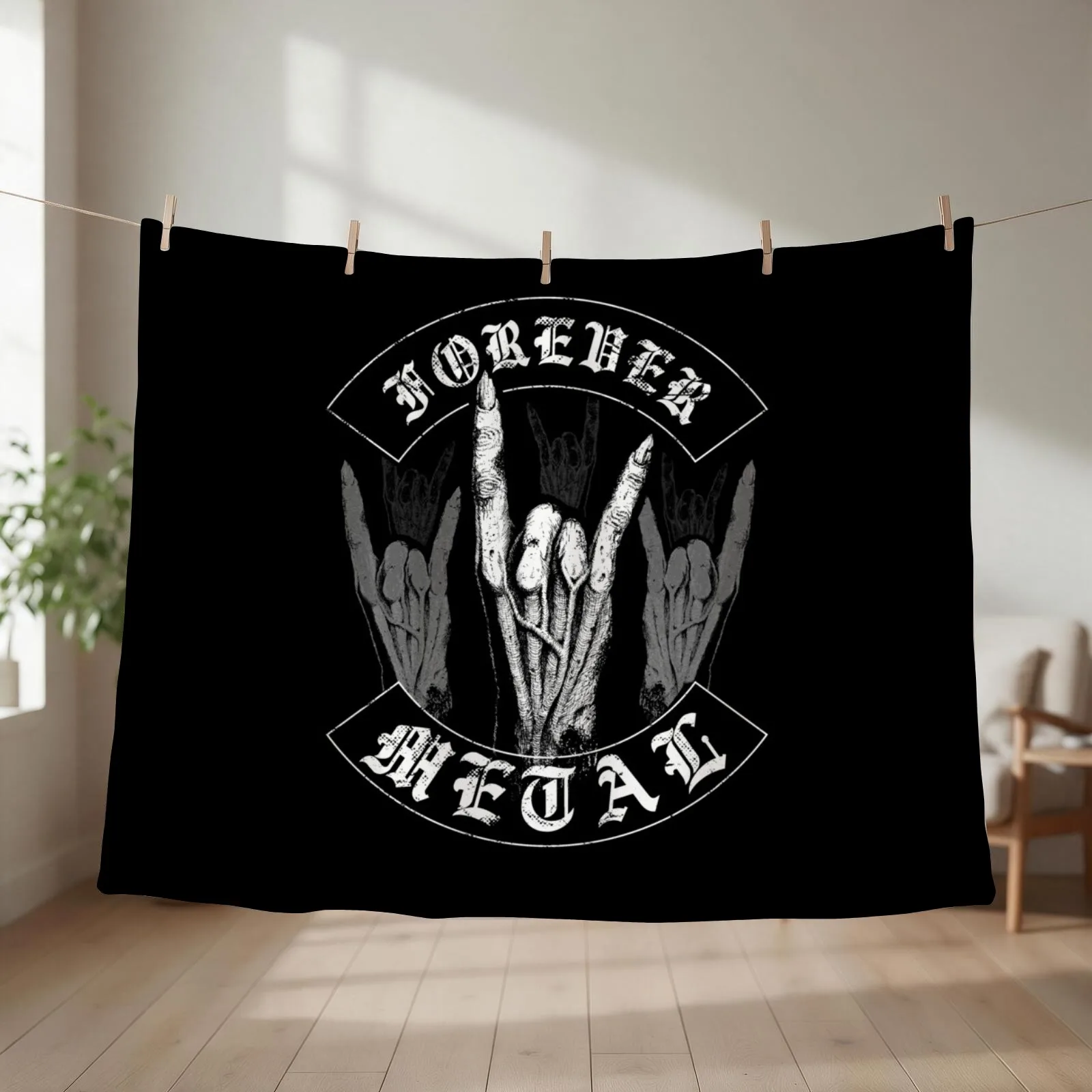 Forever Metal Throw Blanket Soft Beds Sofa Luxury anime Blankets