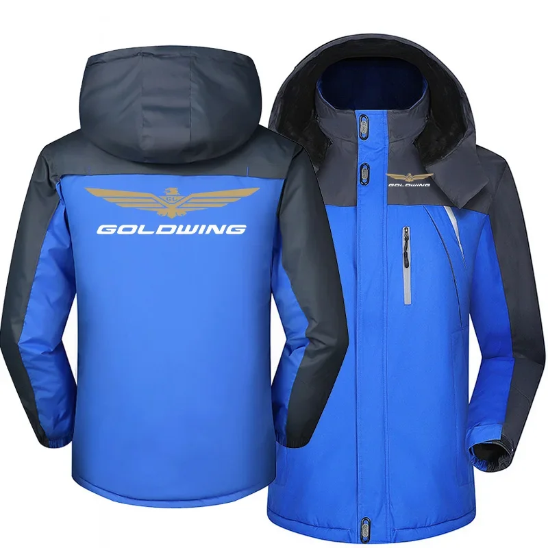 2023new Winterjas Heren Voor Golowing Windjack Waterdichte Dikker Fleece Bovenkleding Outdoorsports Overjas