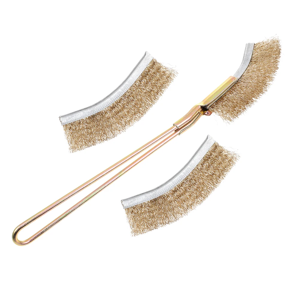 

1 Set Bird Wire Brush Strong Bristles Ergonomic Handle Long Lasting Cage Cleaner Dense Bristle Design Guinea Pig Hamster
