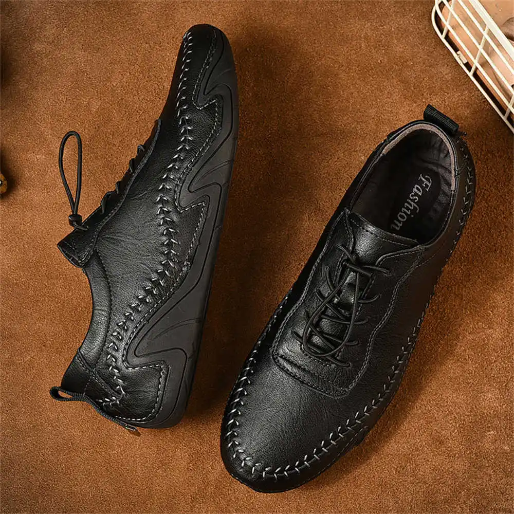 

Slip On Lace Up Black Men Sneakers Running 42 Men's Shoes Luxury Men's Moccasin Sports Functional Lofers From Famous Brands