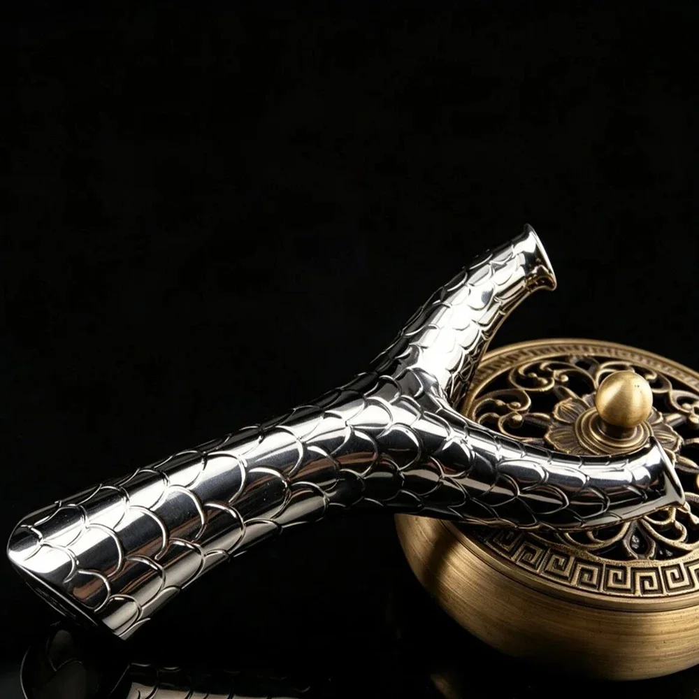 630 Super Hard Stainless Steel Dragon Scale Pattern Round Head Slingshot Special For Outdoor Shooting Competition