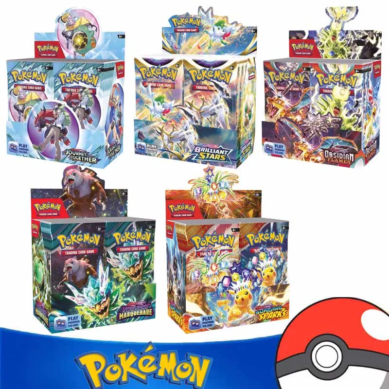 Tarjetas de Pokémon Original y genuino, espada inglesa PTCG y escudo Zhu Zi Series SS10 S11 S12, paquete suplementario, caja Original