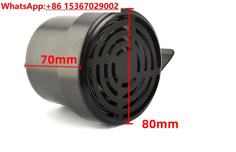 

2PCS Waterproof truck real voice left and right turn reversing horn three-in-one prompter 12V24V forklift 48