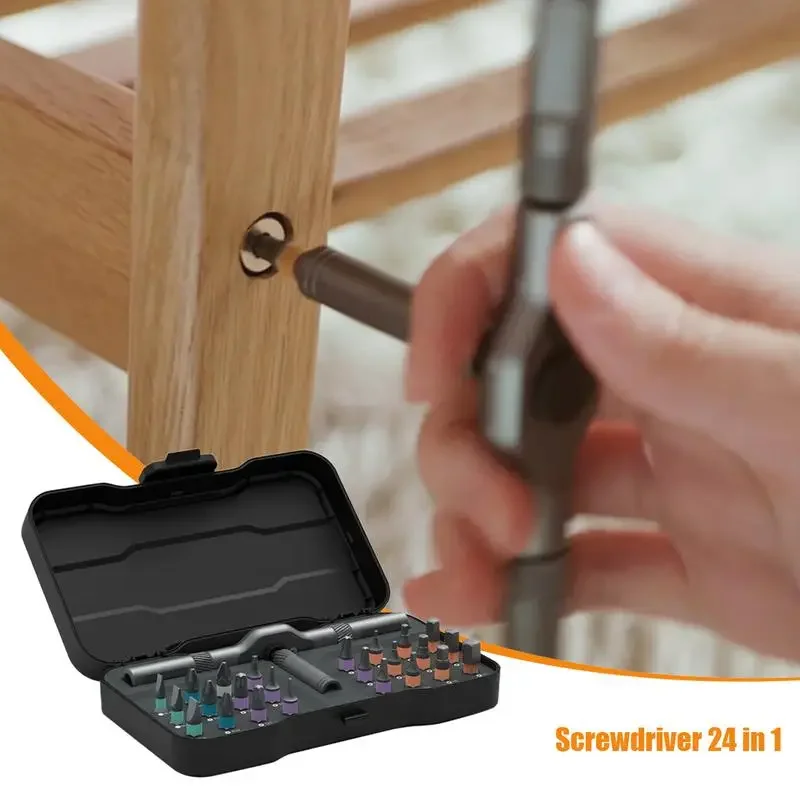 1pc Electric Screwdriver Sets Magnetic  Repair Tool Bits Ratchet Screwdriver Tool Home Repair Tool screwdriver