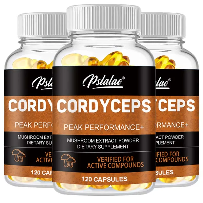 

Pure Cordyceps 1000 Mg Supplement - Energy, Respiratory, Immune, Kidney Health Support