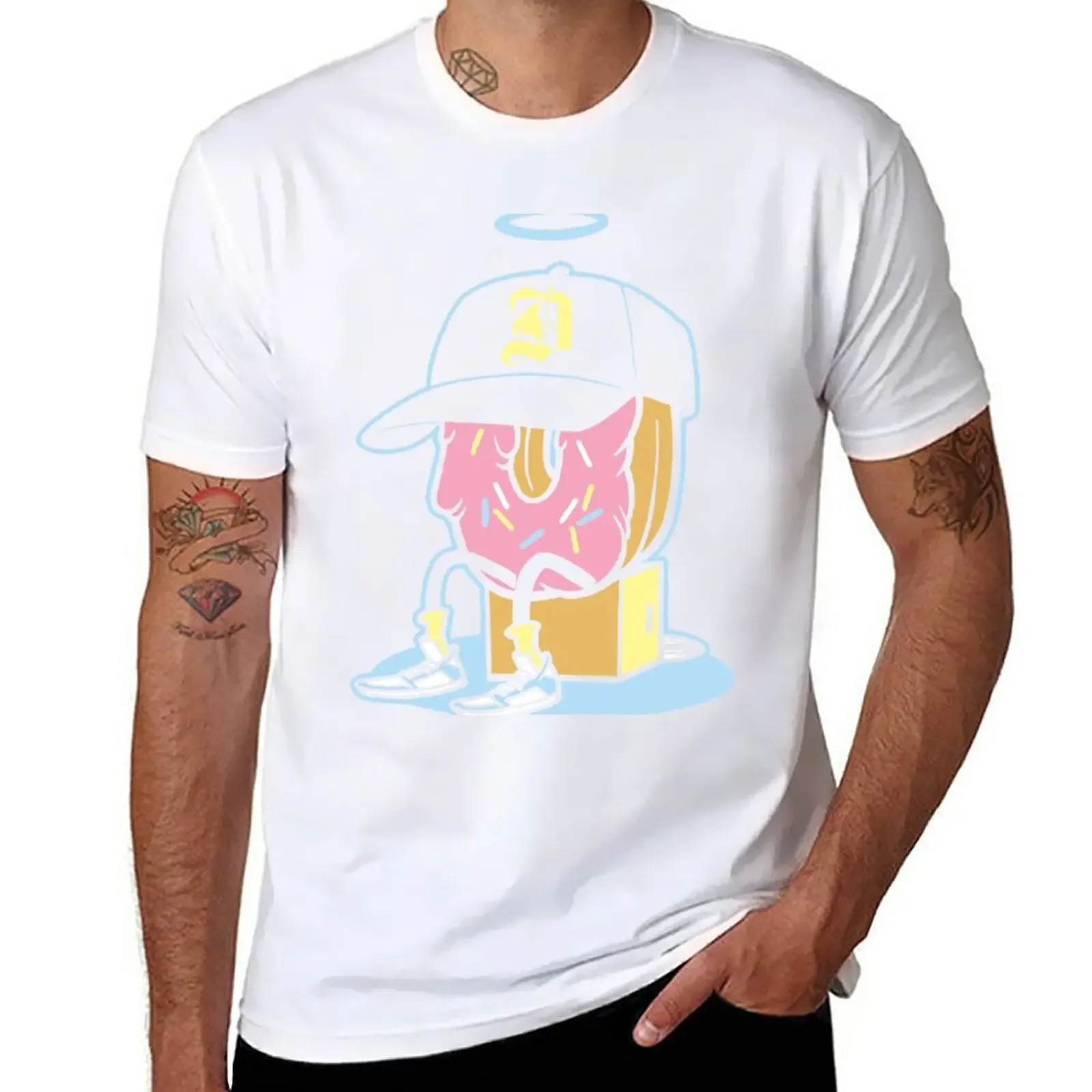 New Dilla Donuts T-Shirt funny t shirt Blouse custom t shirts mens clothing