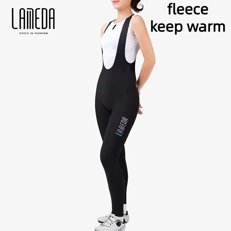 

Lameda Women Bicycle Pants Keep Warm Women's Cycling Clothing Windproof Cycling Pants Quick Drying Waterproof Pants