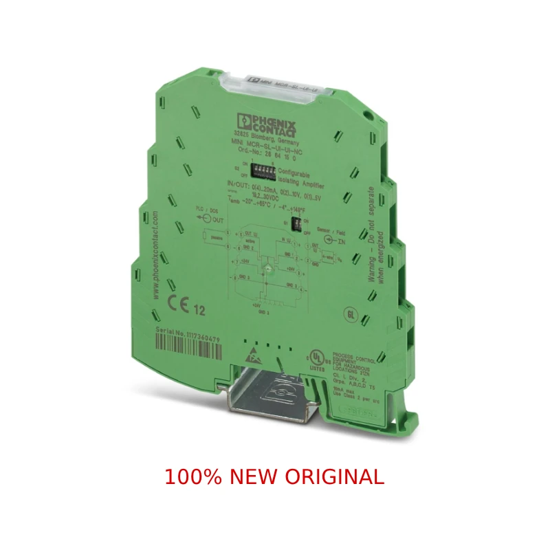 Genuine 2864150 MINI MCR-SL-UI-UI-NC - Isolation Amplifier Connector Adapter Genuine Product In Stock