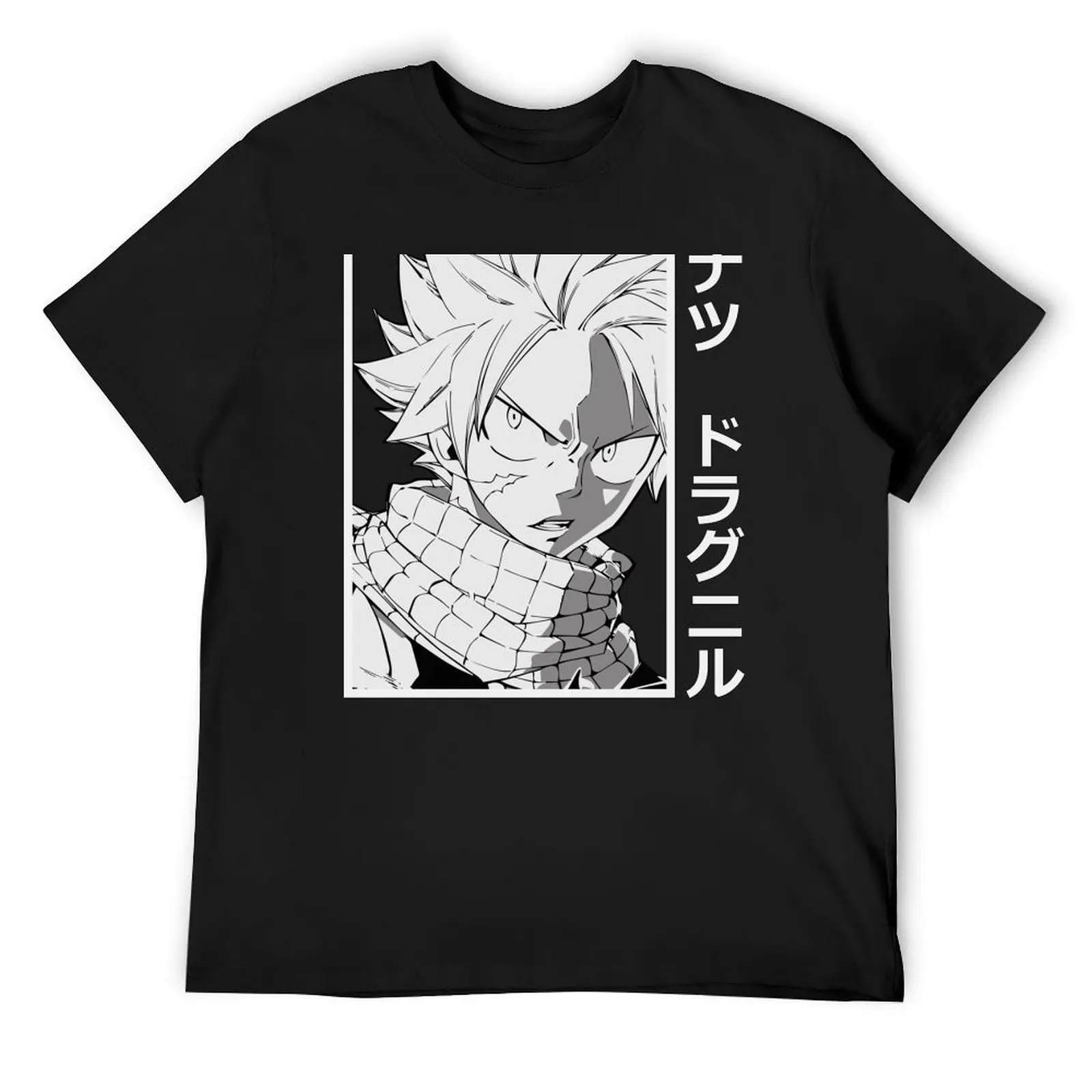 Natsu Dragneel T-Shirt summer top oversizeds Aesthetic clothing mens clothing