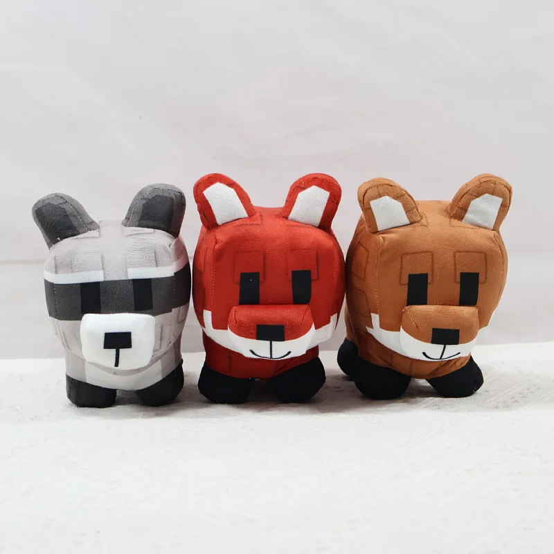 

Grow Garden Dog Plush Toy Cute Cartoon Game Character Soft Pixel Dog Stuffed Doll Plush Christmas Birthday Gift for Boys Girls