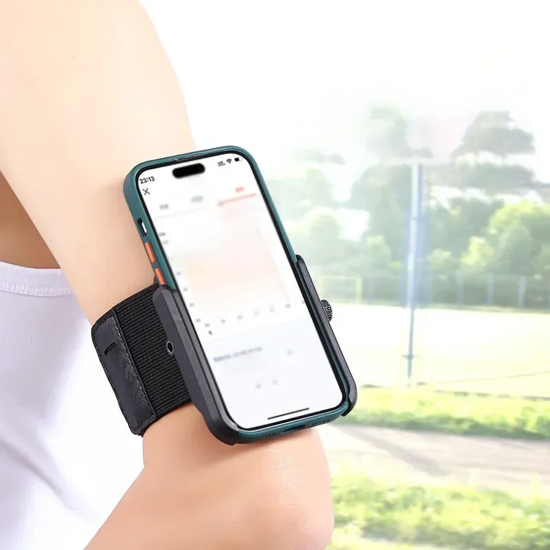 Wristband Phone Holder for Fits All 4-7Inch Smartphones 360 Rotating Phone Wrist Strap Arm Band Holder for Iphone Samsung Xiaomi