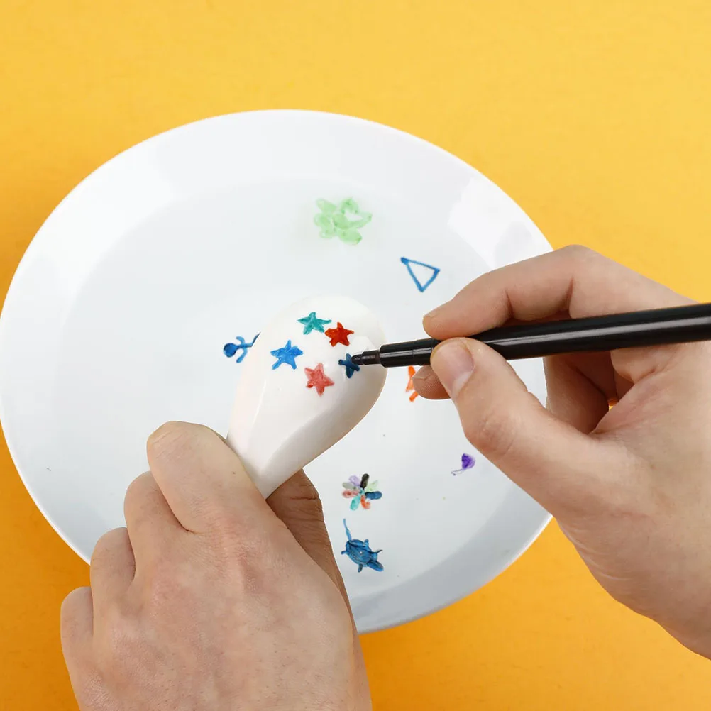

10 Pcs Painting Brush Water Whiteboard Marking Pen School Markers Home Writing Creative Watercolor Portable Pens Pp Suspended