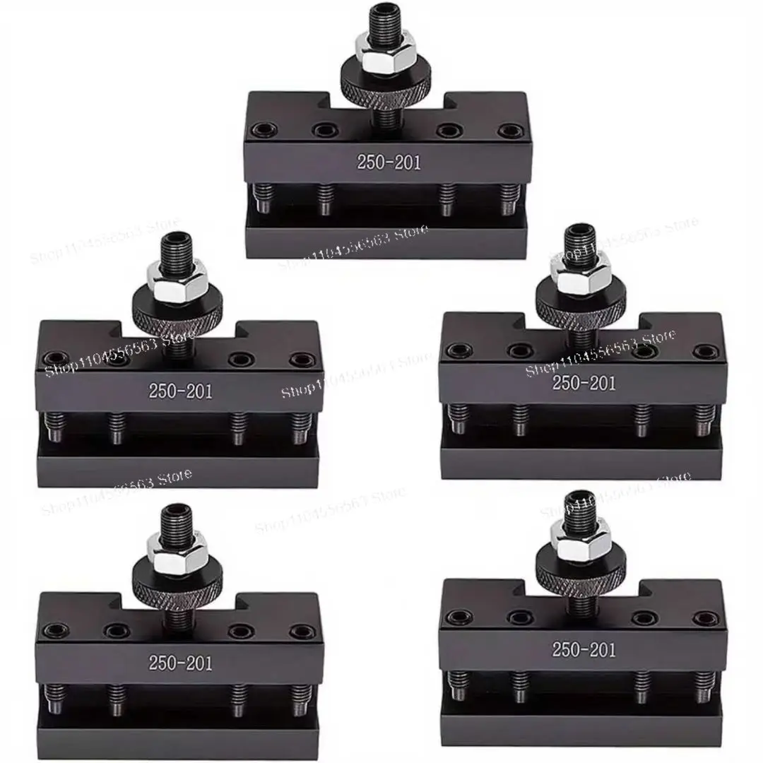 250 Wedge Quick Change Tool Holder + 5 Tool Holders 251-000 Car 111 Cut 222 Drills 333 Hinges 444