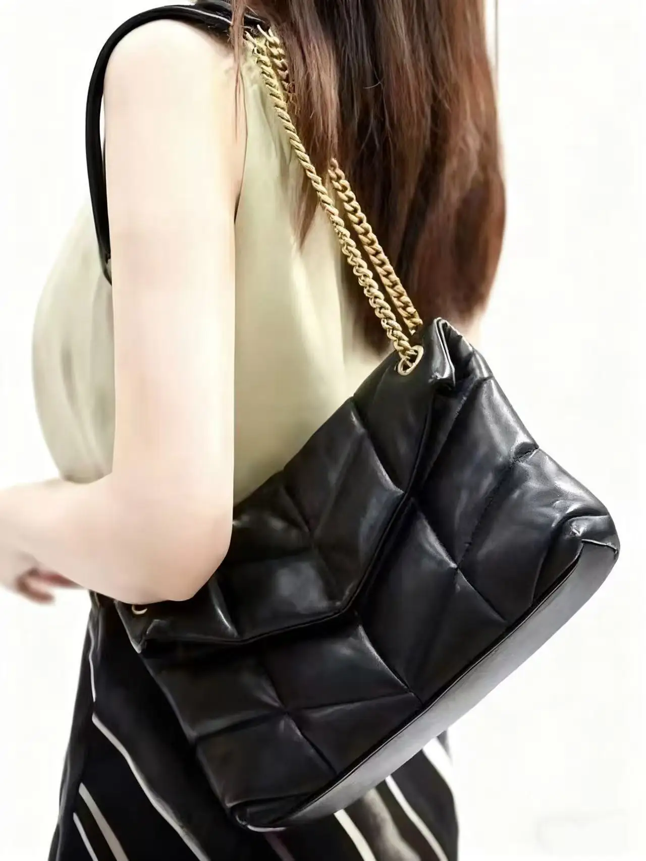 

2025 Fashion Women's Bag Women's Shoulder Bag High Quality Cowhide Crossbody Bag Handbag Classic Design Women's Bag Wallet