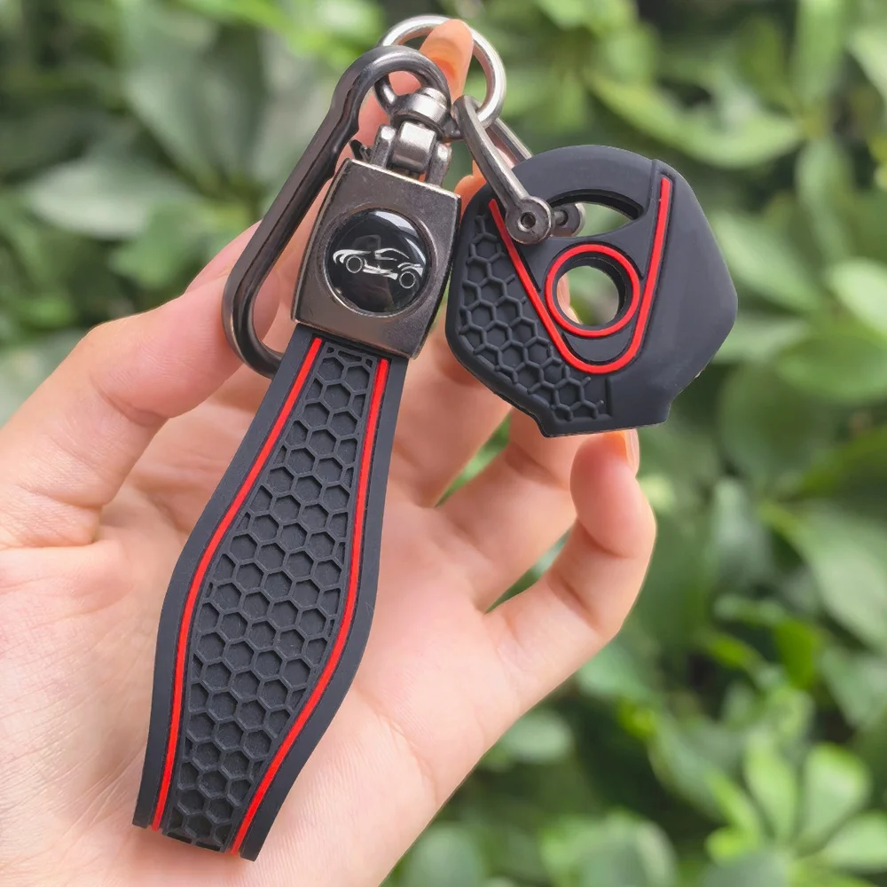 For MT03 MT07 MT09 MT-09 MT-07 YZF R1 R6 XJR1300 YZF-R1 Motorcycle Silicone Key Cover Cap Creative products Keys Case Shell