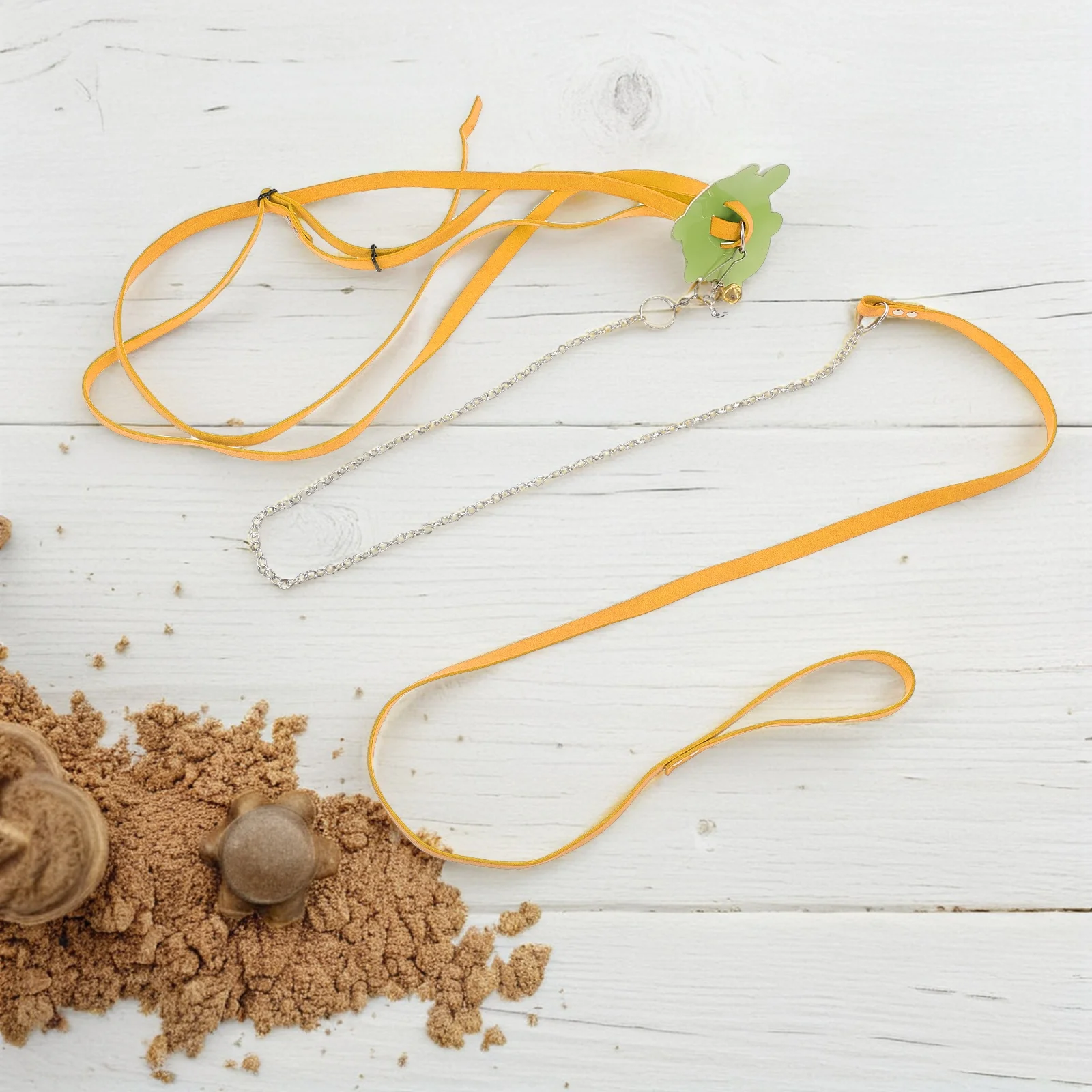 

Adjustable Turtle Harness Leash Set Comfortable Reptile Vest Outdoor Pet Rope Small Animals Walking Tortoises Lizards M