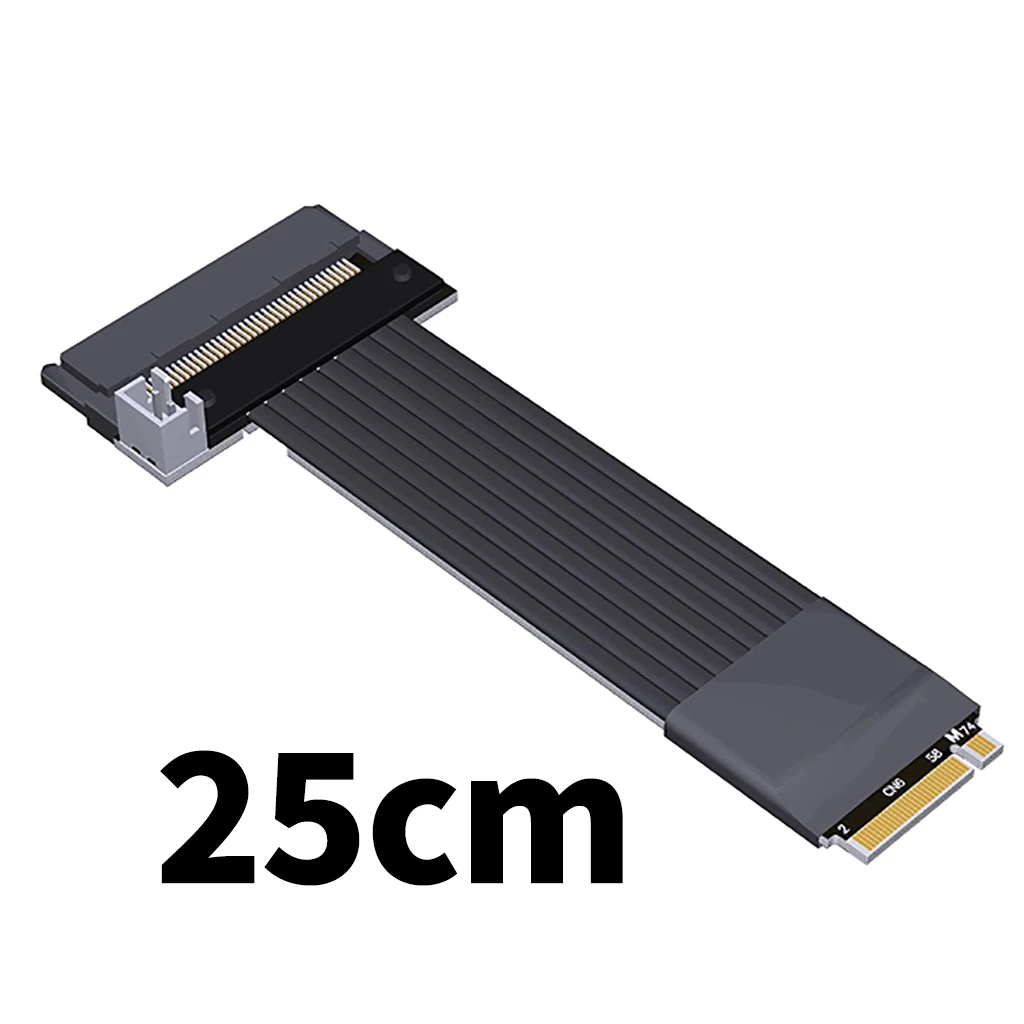 

Для M.2 NVMe к U.2 SFF8639 SSD Кабель-адаптер твердотельного накопителя Удлинительный кабель PCIE 4.0x4 gen4 с кабелем питания SATA 25 см