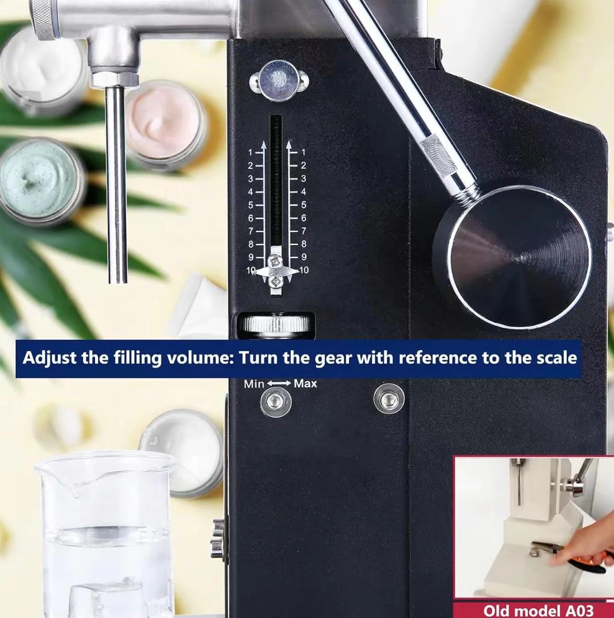 Manual Filler Honey Paste Bottle Quantitative Filling Machine