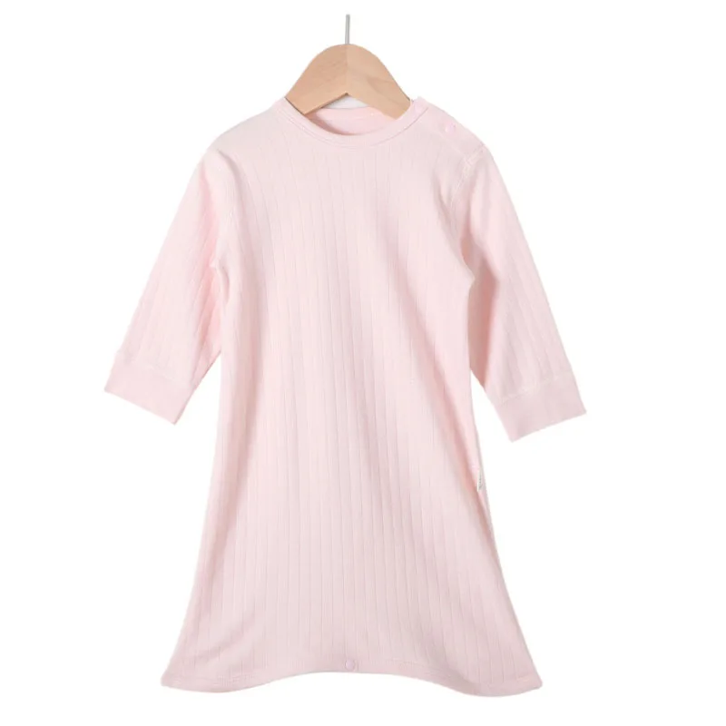 Baby Sleeping Bag Spring and Autumn Pure Cotton Baby Pajamas Summer Air-conditioned Room Children's Jumpsuit 2026