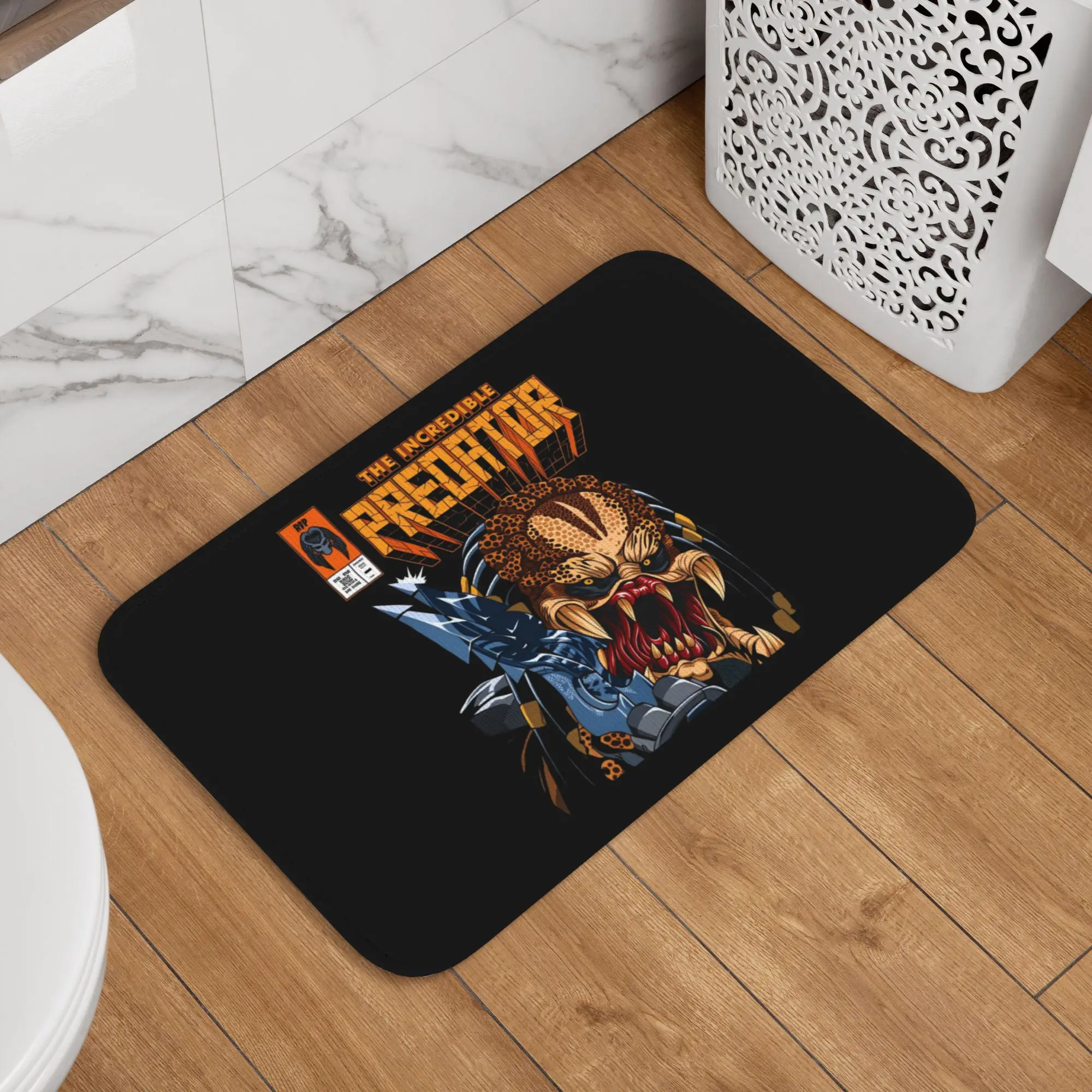 The Predator AVP Alien VS Predator  Front Door Floor Entrance Mats Sci-Fi Movie  Bathroom Kitchen Doormat Garden Carpet Rug