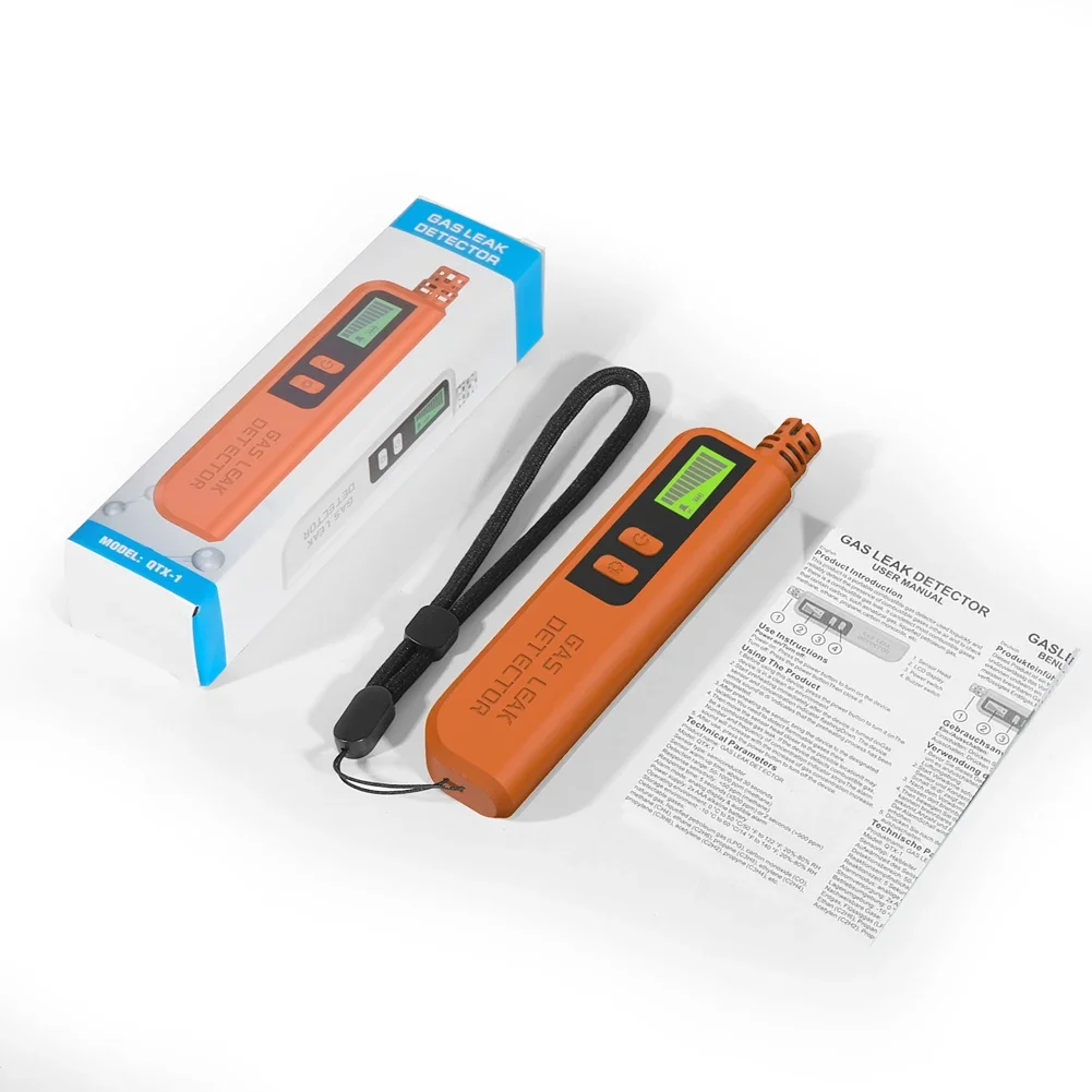 가연성 가스 감지기 청각 및 시각 경보 가스 탐지기 LPG 메탄 CO 천연가스 누출 감지기 가정용 주방 RV용