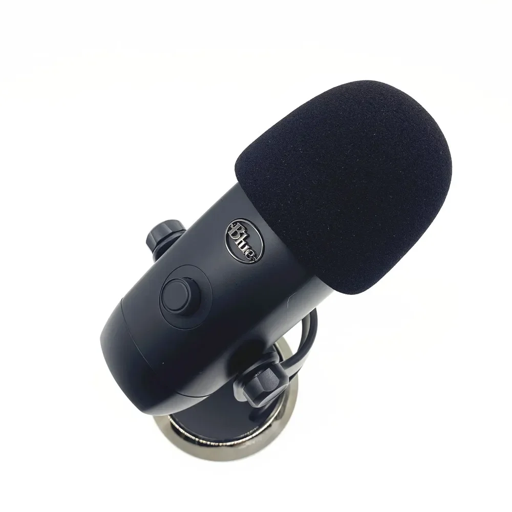 Blue Mantis Dead Cat Outdoor Artifical Furry Windscreen Microphone for Blue Yeti X With  Sponge Mic Cover Windproof Foam