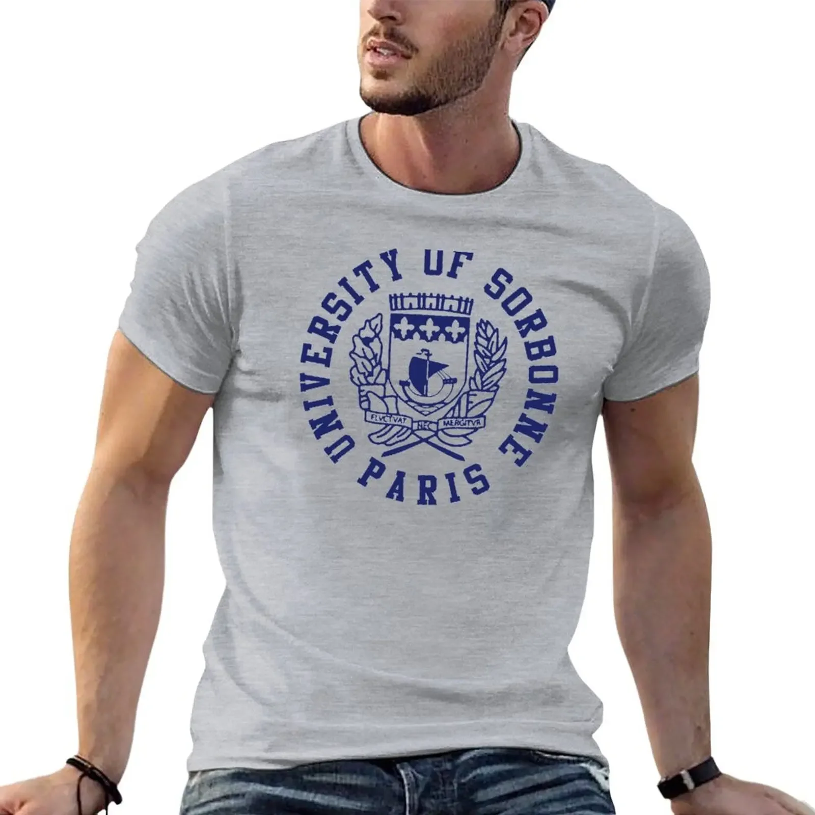 Sorbonne University Paris T-shirt Short sleeve tee kawaii clothes oversizeds quick drying heavy weight t shirts for men