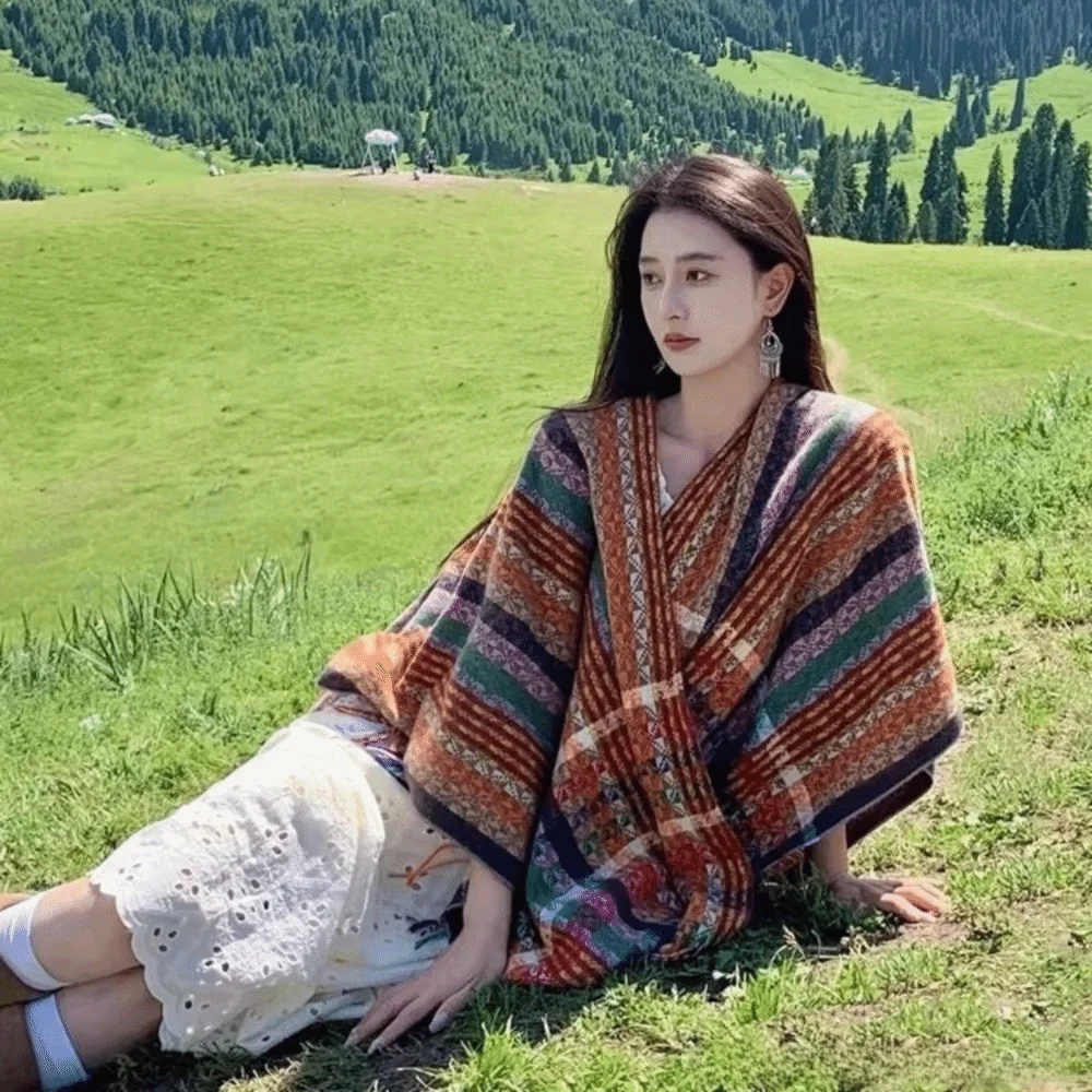 เสื้อคลุมสไตล์โบฮีเมียนมองโกลี - Winter Ethnic Fashion For Women บทวิจารณ์และราคา