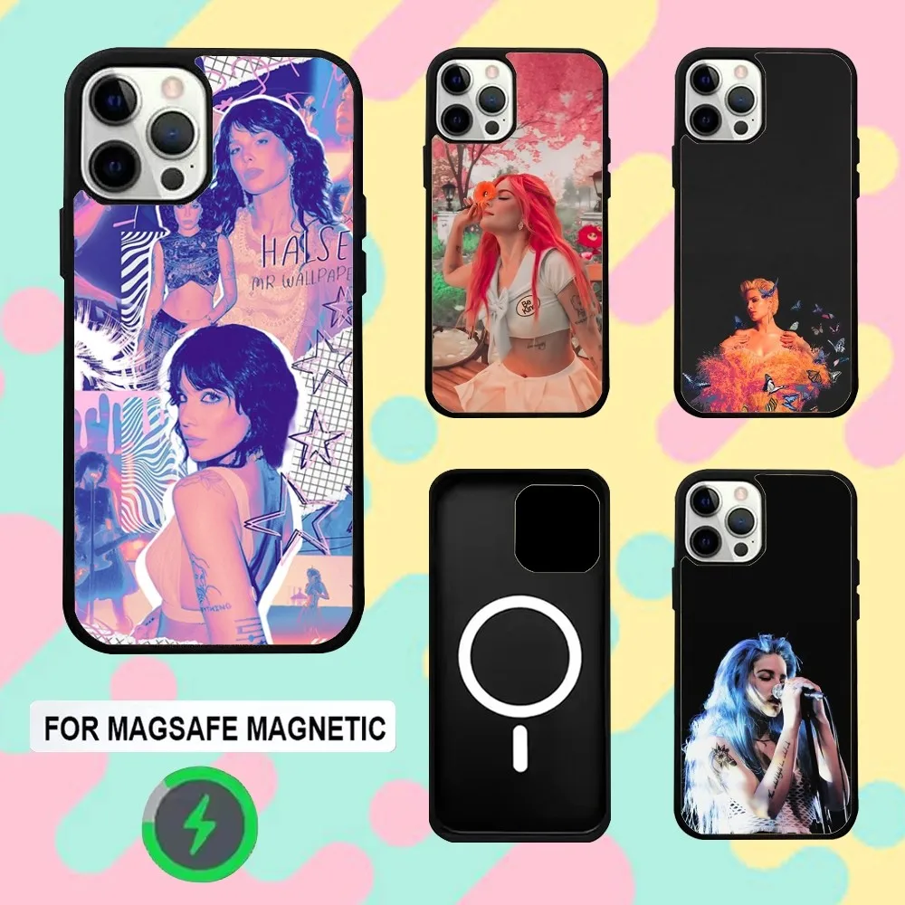 

H-Halsey The E-End Phone Case For iPhone 16,15,14,13,12,11,Plus,Pro,Max,Mini Magsafe Magnetic Wireless Charging