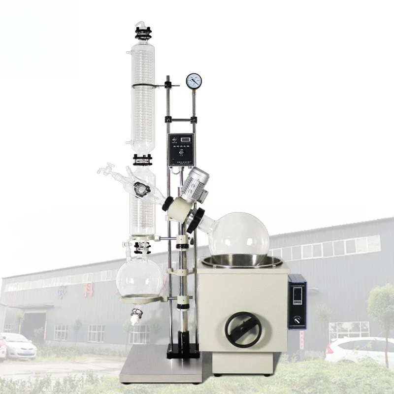 Re-2003 Steam Distillation Essential Oils Perfume Extraction Extractor With Reflux Condenser Lab Equipment