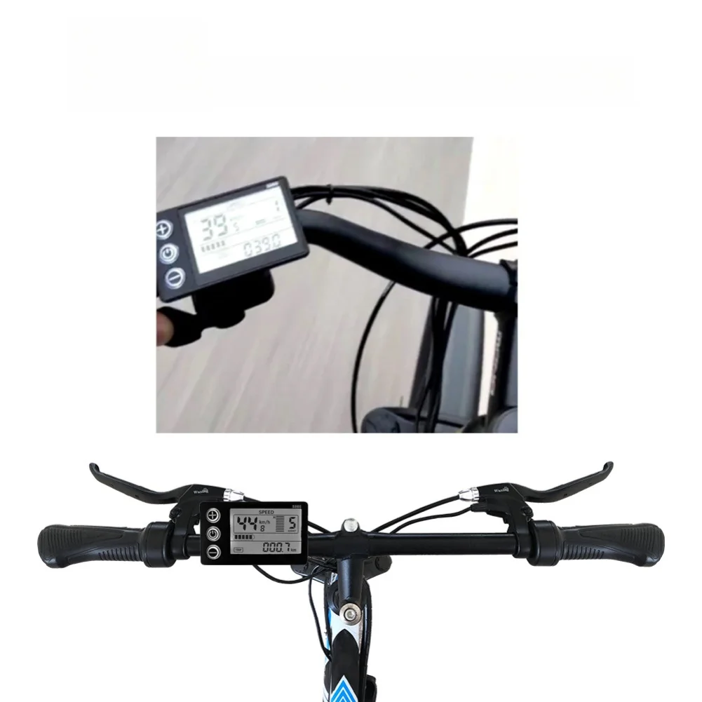 /LCD /Display /S866 For OMD 2 Protocol 24V 36V 48V Waterproof 5 Pin Connector Ebike Dashboard Meter Electric Bicycle Component