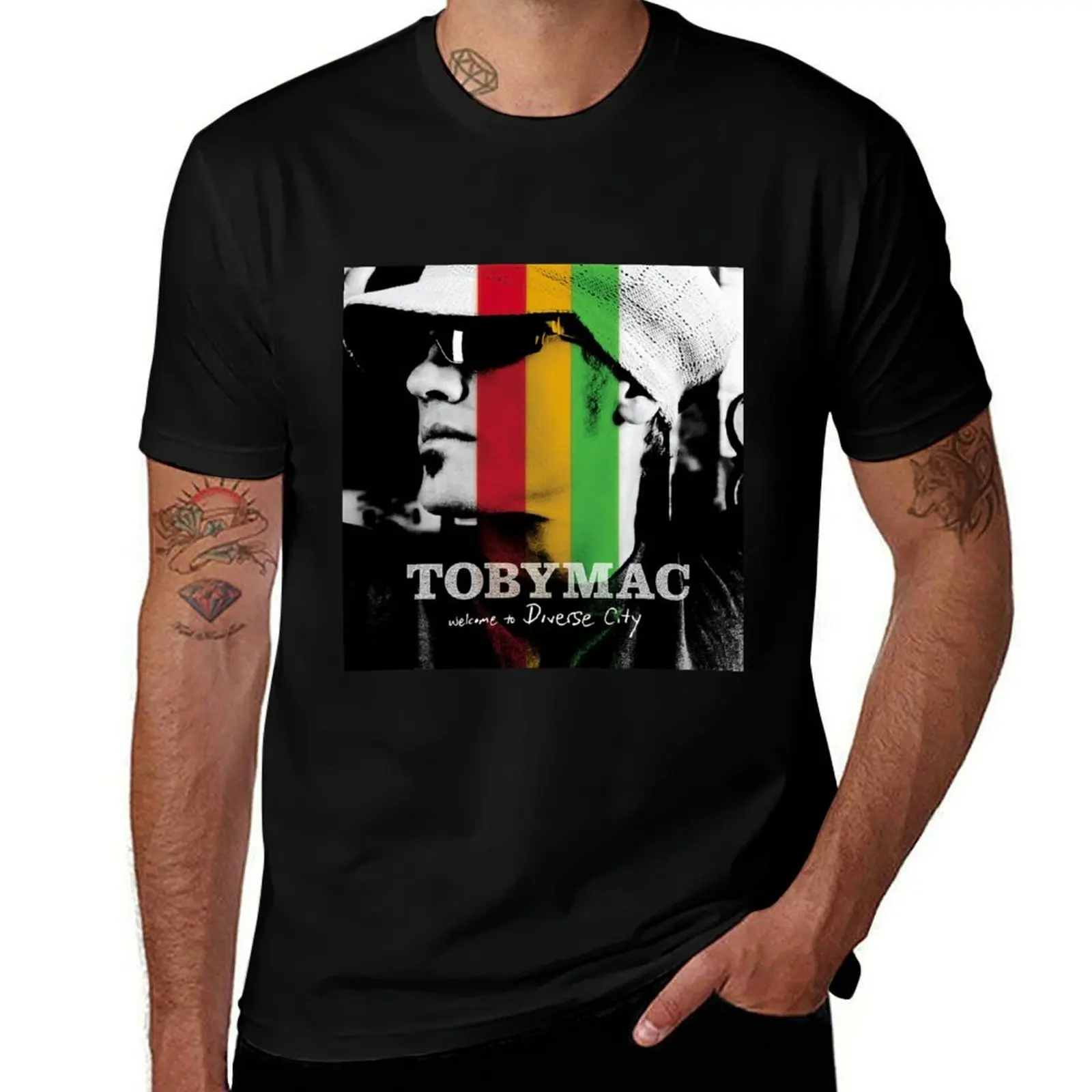 TobyMac welcome to diverse city T-Shirt Summer Holiday Casual Tee T-Shirt
