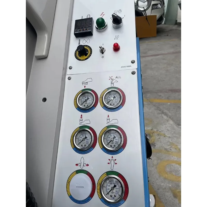 New Products Shoe Making Machinery 9 Pincers Hydraulic Hot Sale  Automatic Shoe Toe Lasting Gluing Machine - view 5