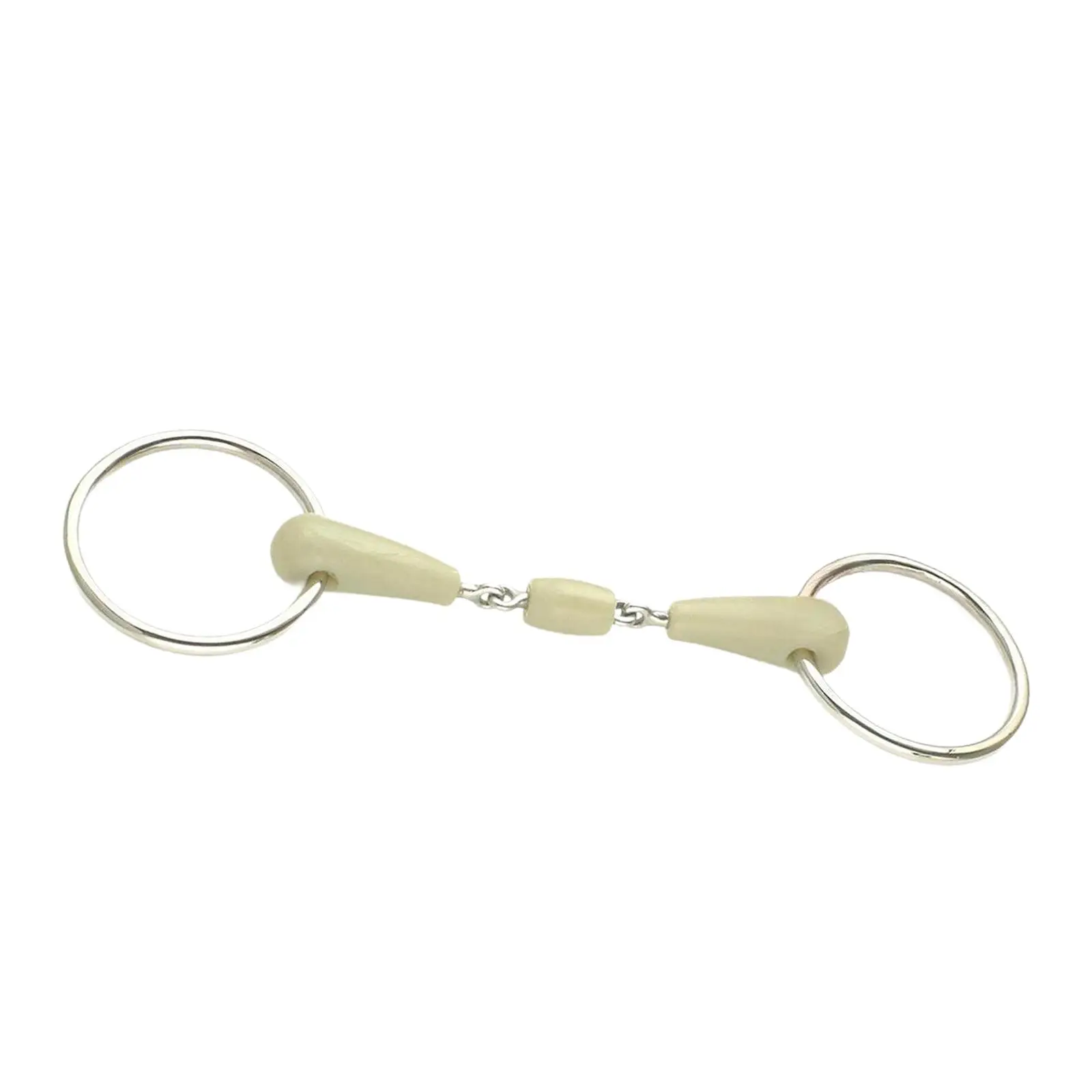Stainless Steel Mouth Horse Bit Snaffle Equestrian Supplies for Riding Training and Horse Sport
