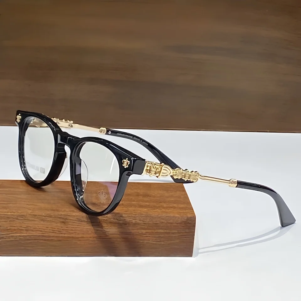 

Fashion Trend Simple Men's Luxury Brand Design Acetate Eyeglasses Frame Women's Prescription Optical Computer Reading Glasses