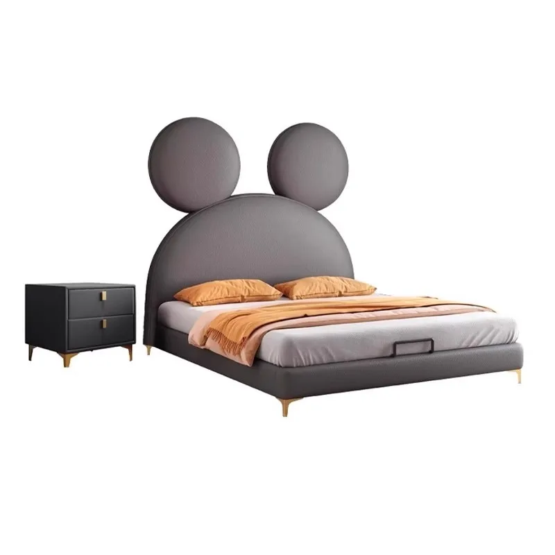 

Normal Simple Design Toddler Children Beds Nordic Safety Wooden Kids Beds Frame Modern Style Lit Enfant Furniture For Home