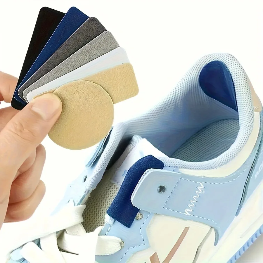 6PCS Shoe Repair Patches for Heel and Inner Lining Wear Self-Adhesive Repair Stickers for Sneakers Shoes