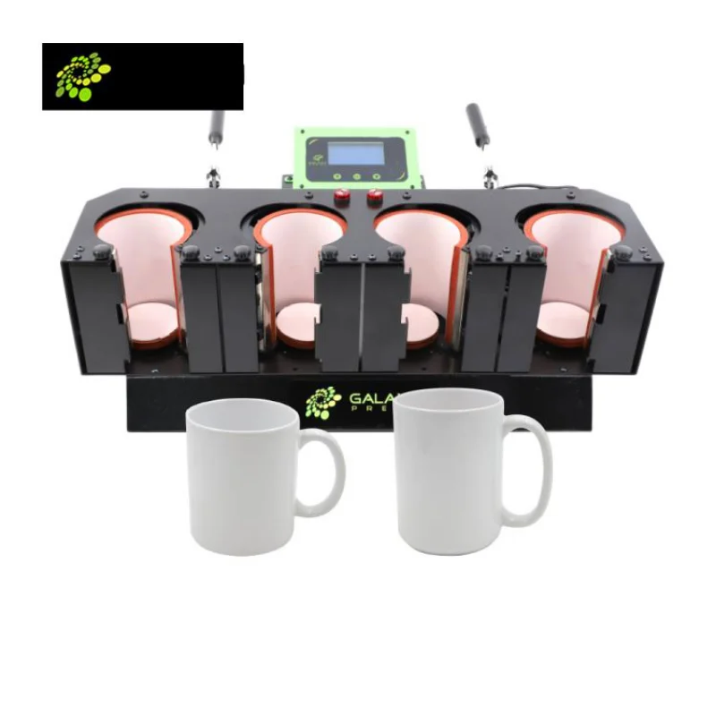 

Press Latest Heat Press Machine Air Mug 4 GS-206 for 11OZ and 15OZ Sublimation Mug Printing