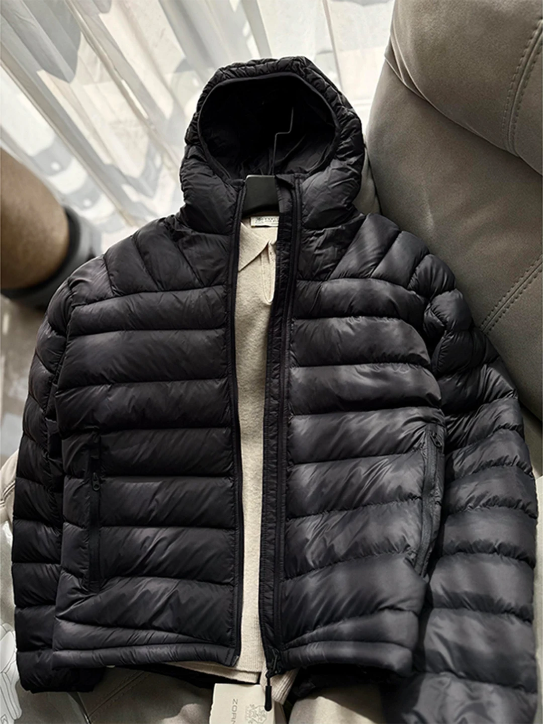 

Ретро-куртка в американском стиле из хлопка Bla Bone для мужчин: легкая, утепленная, для активного отдыха, с капюшоном, высококачественная, зимняя, модная