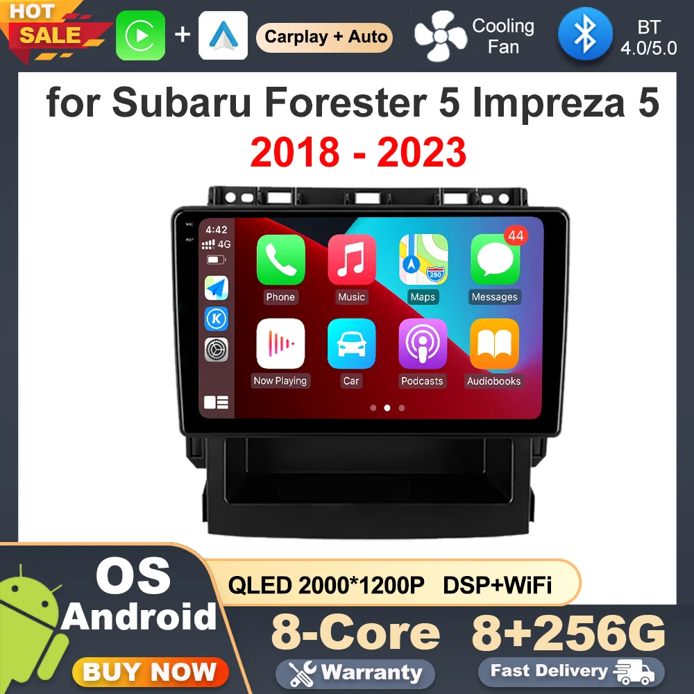

Car Radio Stereo Multimedia Player GPS Navi For Subaru Forester 5 Impreza 5 2018 - 2023 Android Intelligent System Accessories