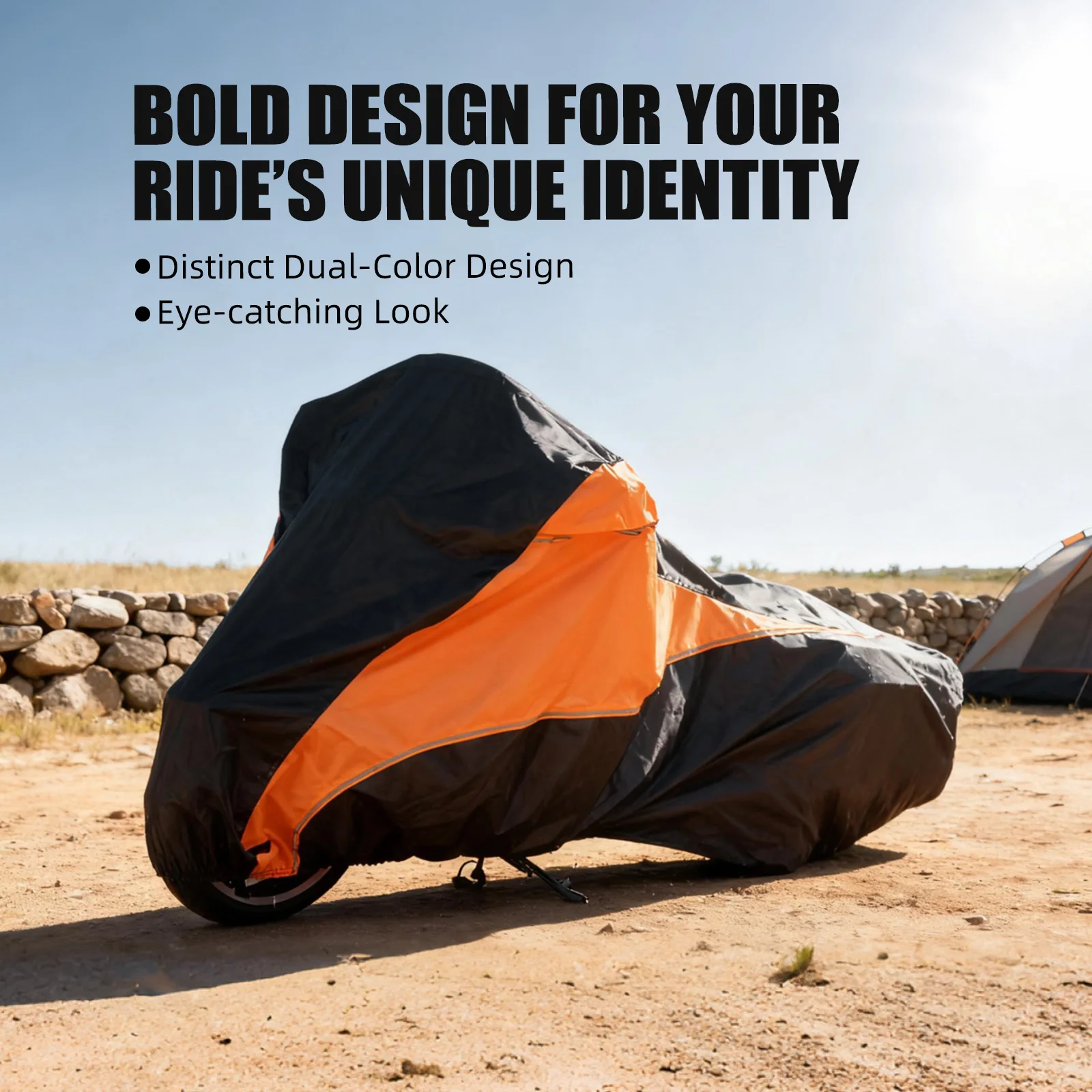 For Harley Street Gilde Road Gilde Electra Glide Motorcycle Cover Waterproof Other Brands Of Motorcycles With Dual Side Cases