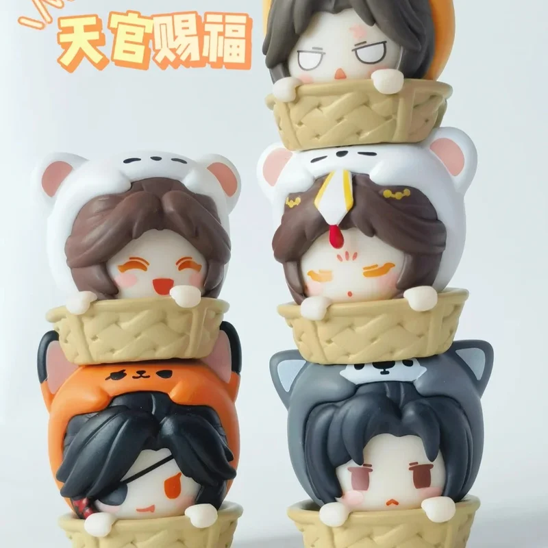 السماء الرسمية نعمة صندوق أعمى لطيف الحيوانات الأليفة سلسلة لطيف تمثال نموذج الكرتون جمع المنزل الديكور السلع هدية الكريسماس #5