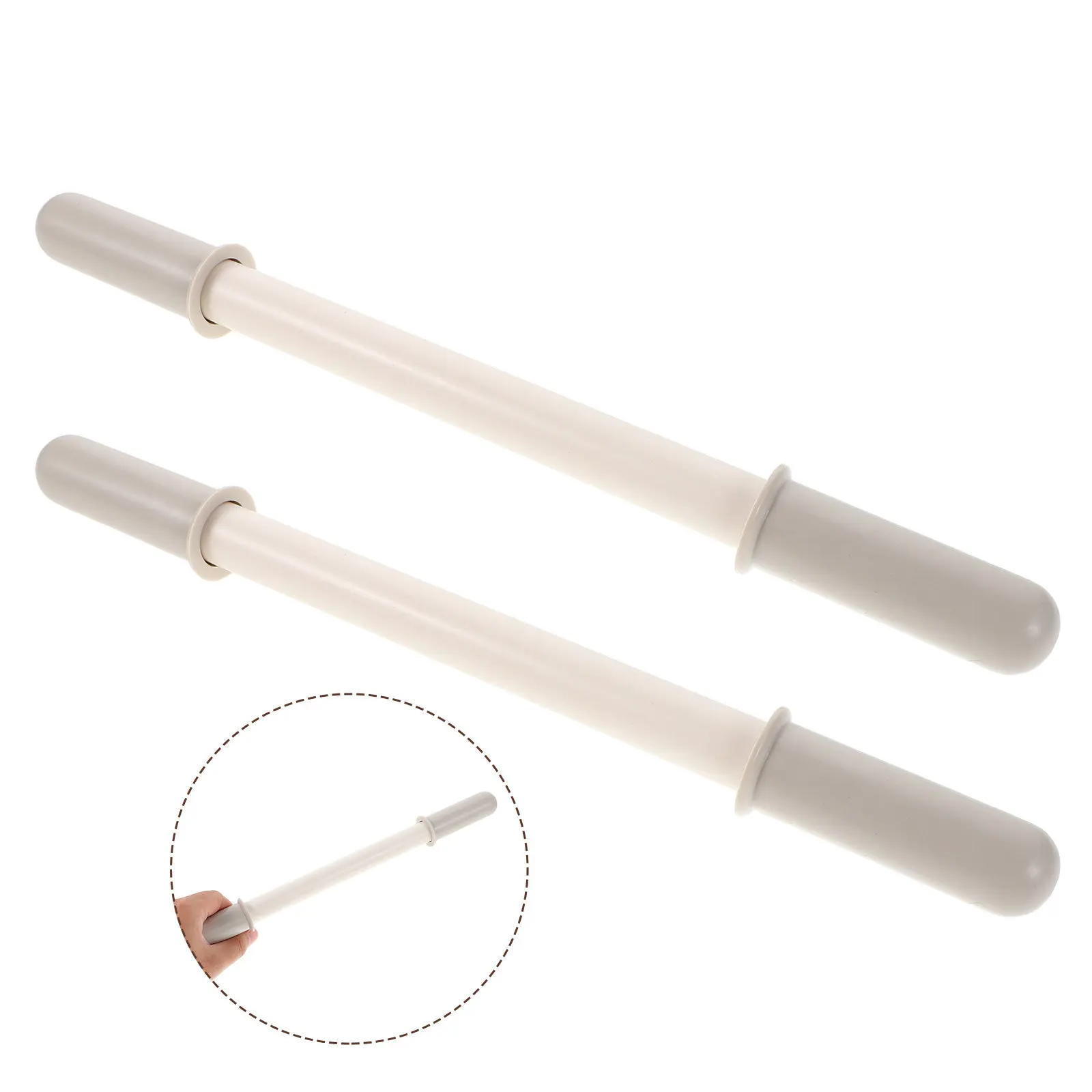 

2 шт. пластиковые ручки-грипсы с резьбой для качалки-лошадки, прочные, противоскользящие, универсальные для детских качалок-животных