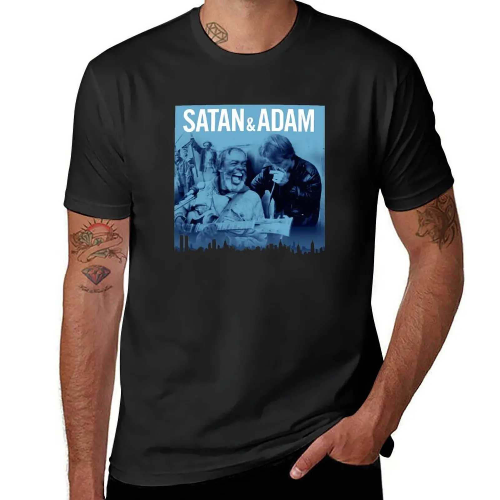 

Satan & Adam The Official Netflix Documentary T-Shirt boys whites graphics mens graphic t-shirts big and tall