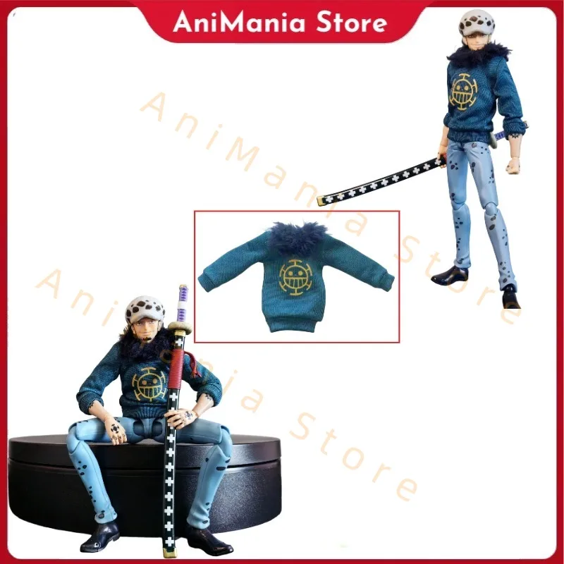 En stock: Traje de combate de Law del Arco del País de Wano de ONE PIECE, conjunto de ropa para figura de acción de anime SHF 1/12