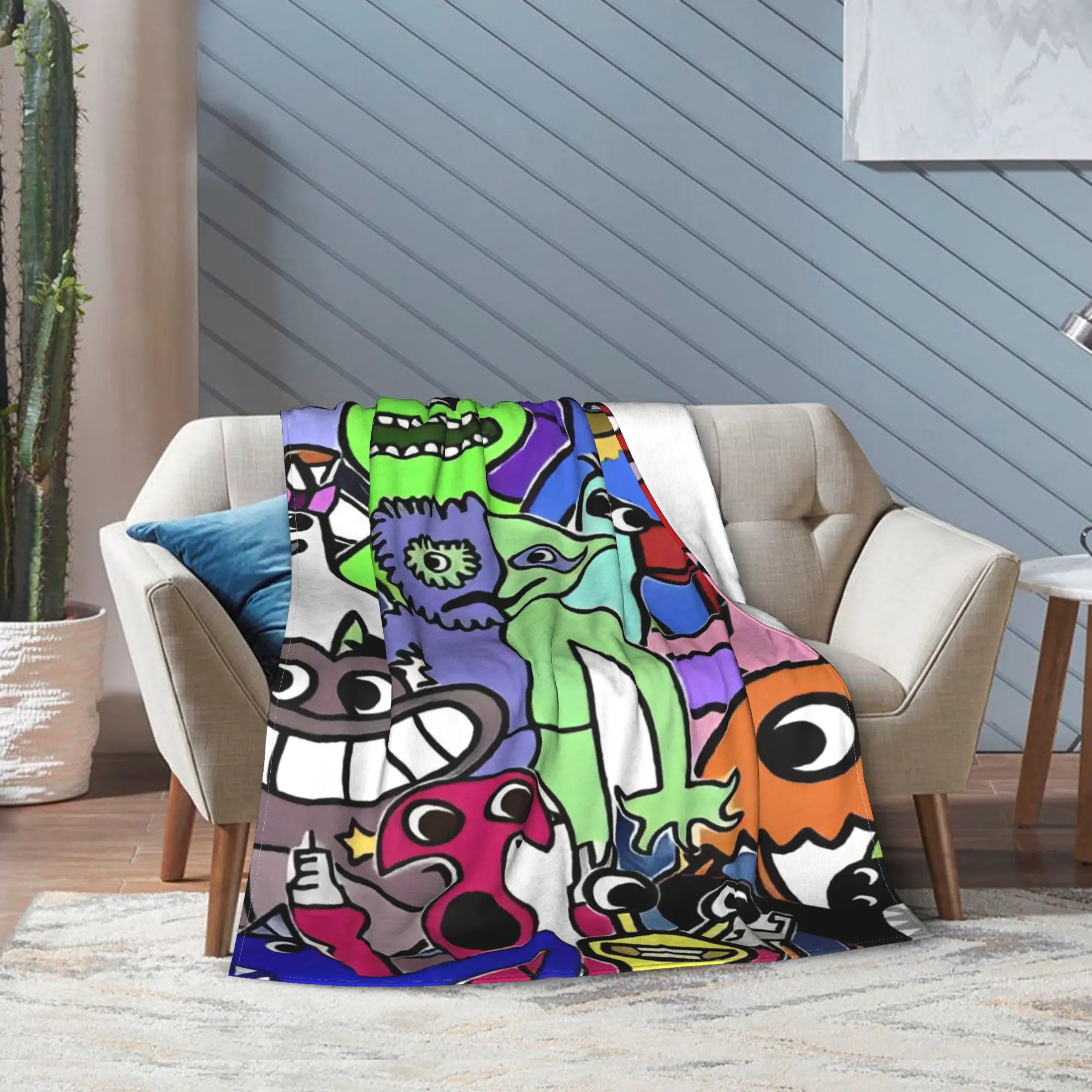 

Garten of Banban Blanket Super Soft Cozy Throw Blankets for Couch 50x60 Inch Multiple Sizes Quilt