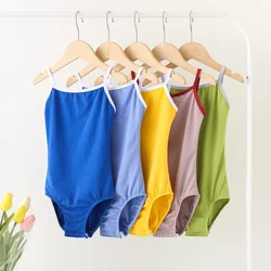 Ballet Dance Leotard for Grils and Women's Camisole Daily Practice Team Gymnastics Dancing Bodysuit Tenue Danse Leotardos Mujer