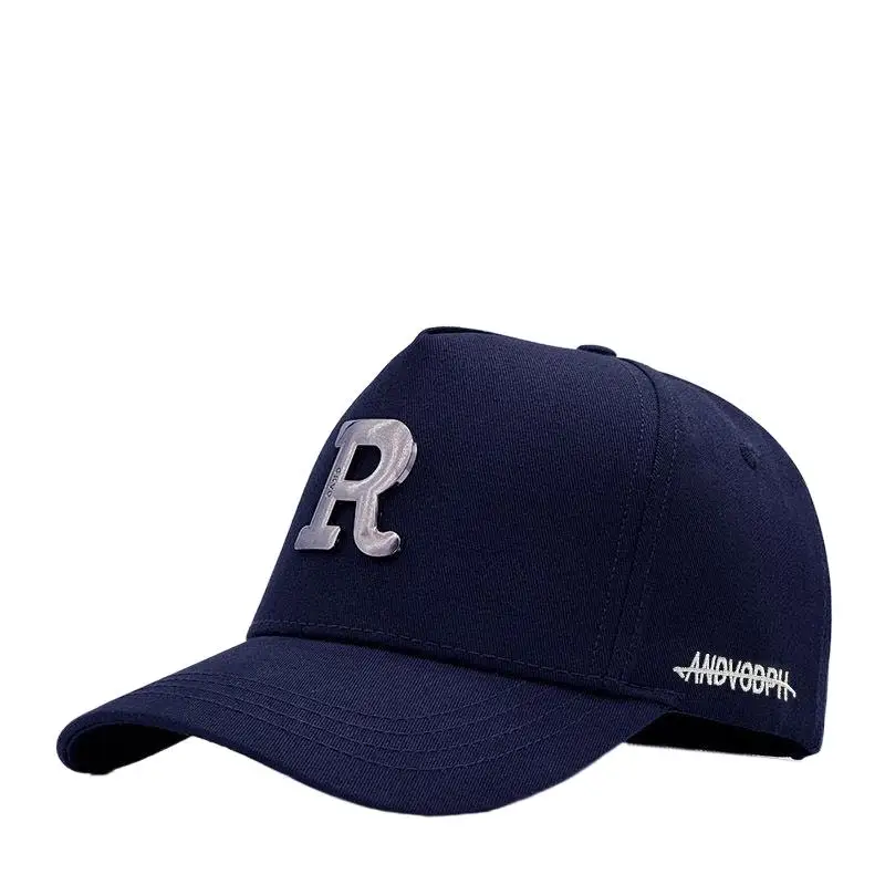 High Top American Sports Baseball Cap For Both Men And Women, With A Large Head Circumference And A Wide Brim, Hard Top Duckbill